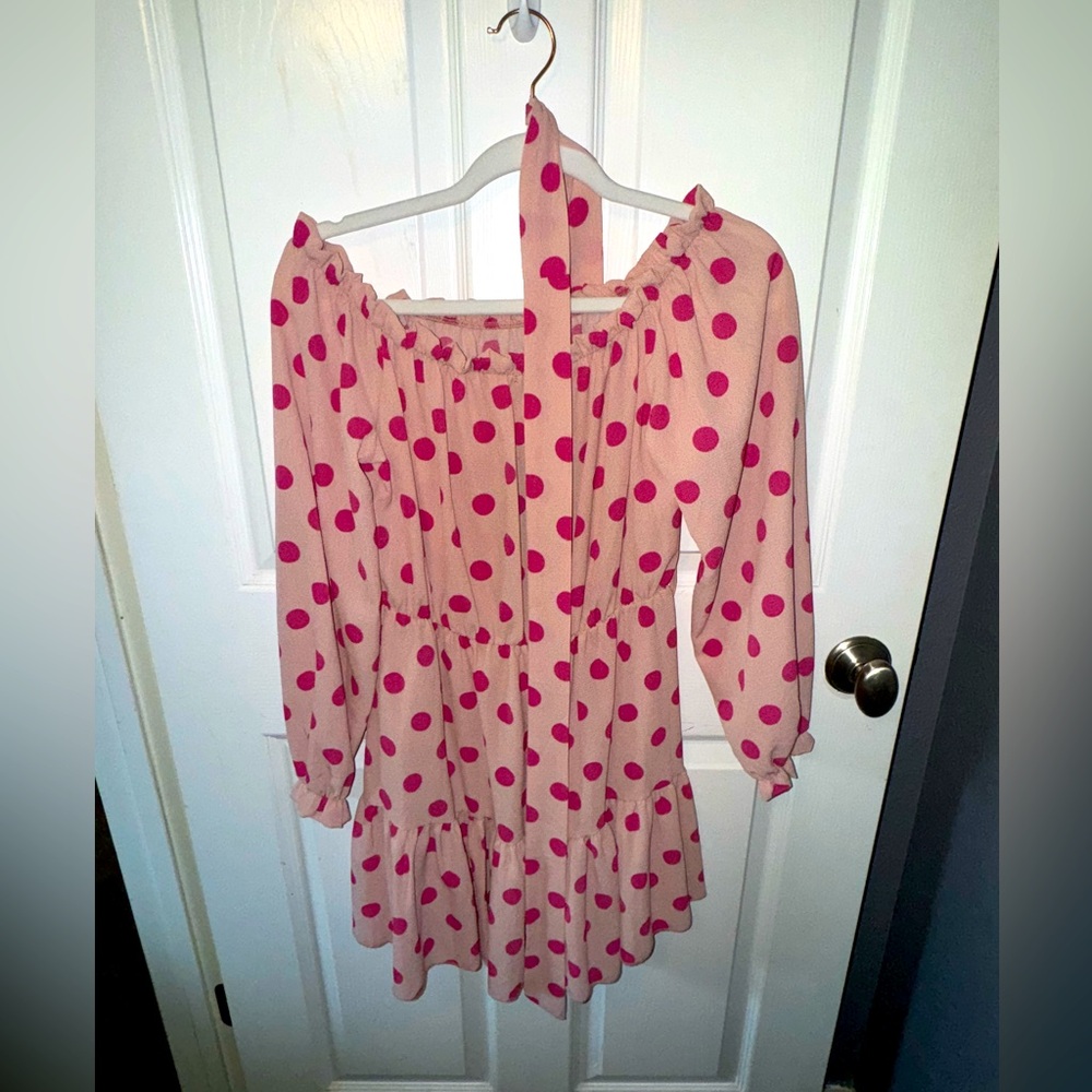 Off the shoulder dress